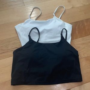 two pack - cropped athletic tanks